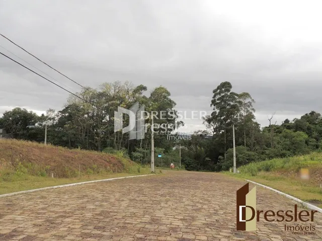 Vista de uma estrada rural em Lajeado, Brasil.