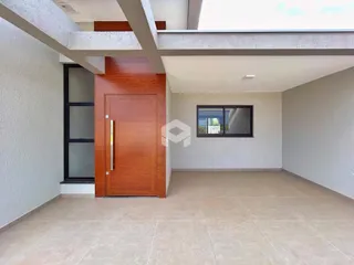 Vista da área externa de uma residência em Lajeado, Brasil.