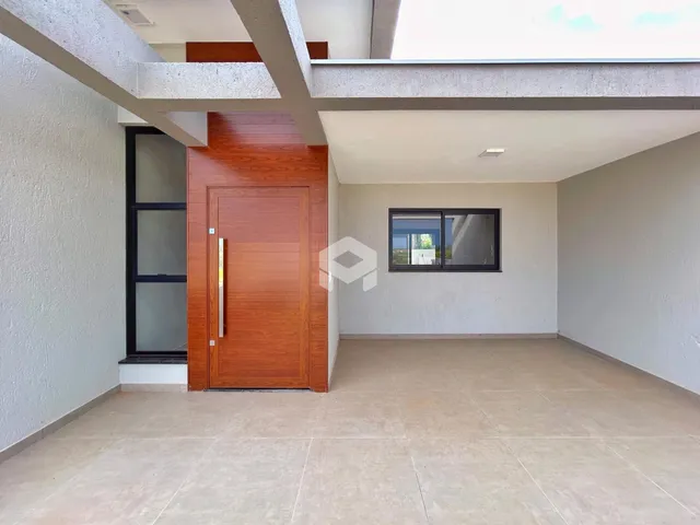 Vista da área externa de uma residência em Lajeado, Brasil.