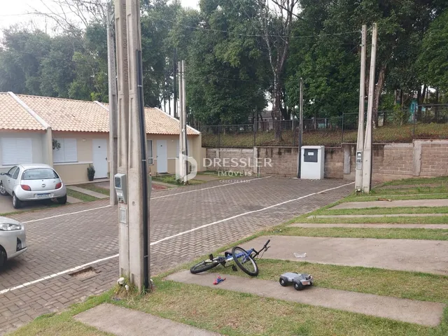 A fachada de uma propriedade em Lajeado, Brasil.