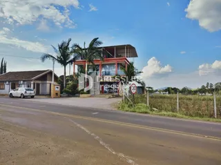 Fachada de uma residência em Lajeado, Brasil.