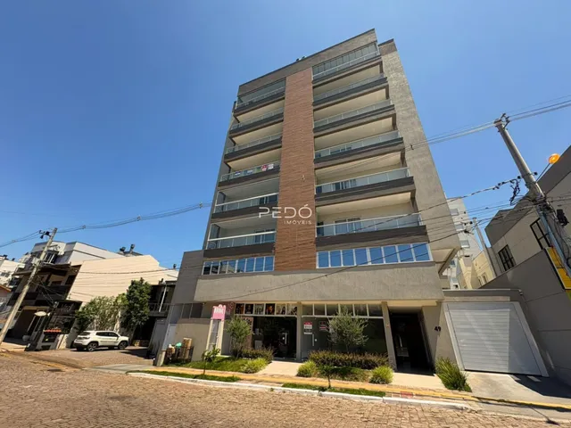 Fachada de um prédio residencial em Lajeado, Brasil.