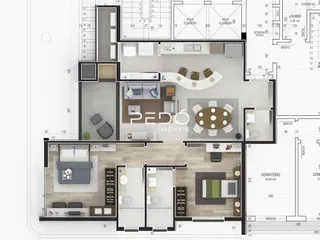 Apartamento com 3 dormitórios, foto 27