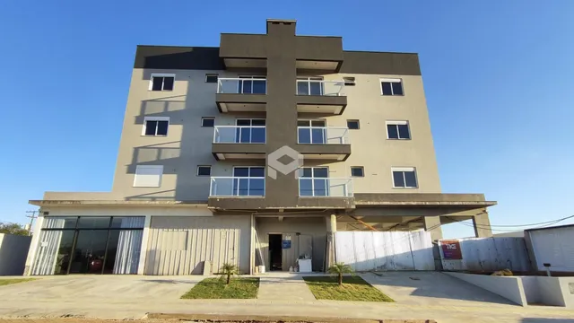 Fachada de um prédio residencial em Lajeado, Brasil.