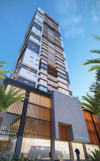 Fachada de um prédio residencial em Lajeado, Brasil.