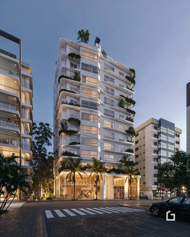 Fachada de um prédio residencial em Lajeado.