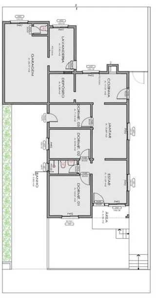 Casa com 3 dormitórios, foto 3