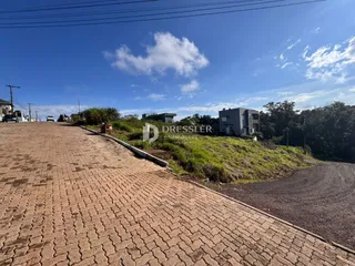 Vista da rua e propriedade em Lajeado, Brasil.