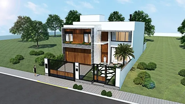 Casa com 4 dormitórios