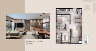 Apartamento com 2 dormitórios, foto 2