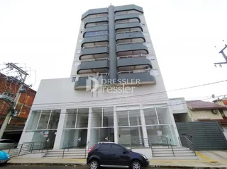 Fachada de um prédio residencial em Lajeado, Brasil.