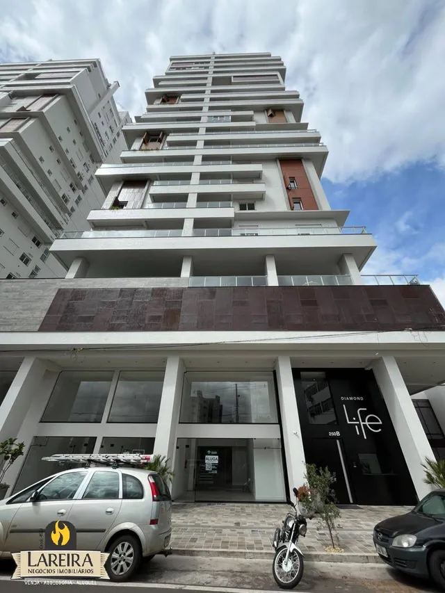 Fachada de um prédio residencial em Lajeado, Brasil.