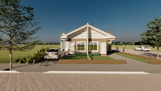 Casa geminada com 2 dormitórios