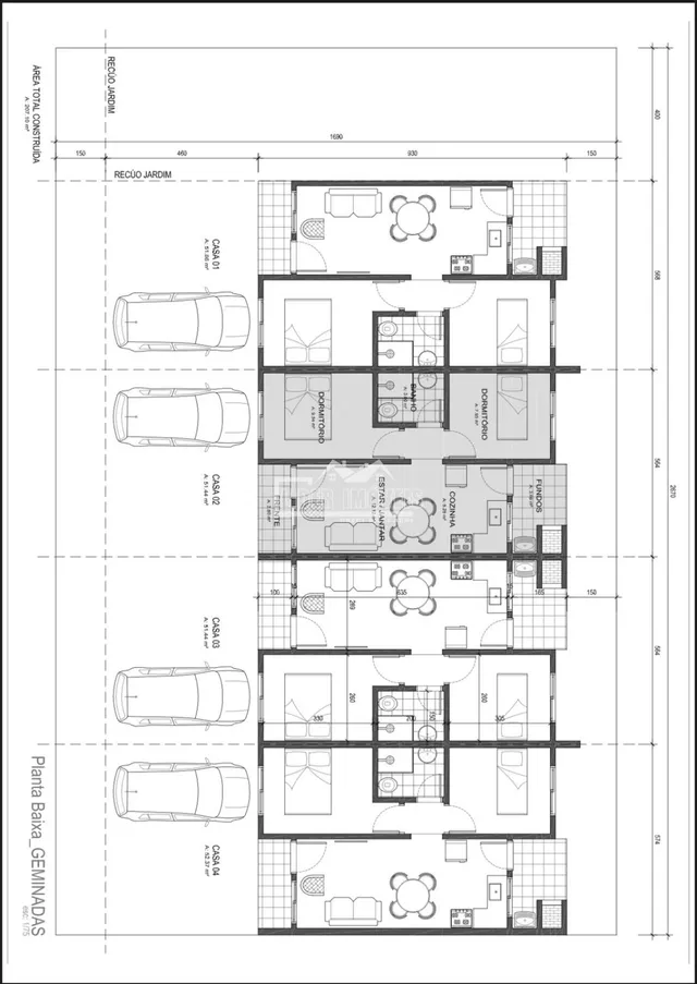 Casa geminada com 2 dormitórios, foto 4