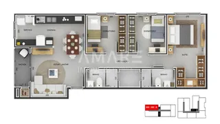 Apartamento com 3 dormitórios, foto 10