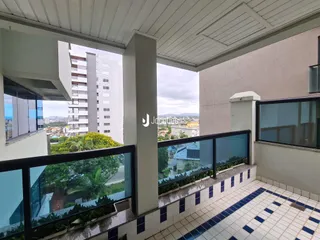 Vista da varanda de um imóvel em Lajeado, Brasil.