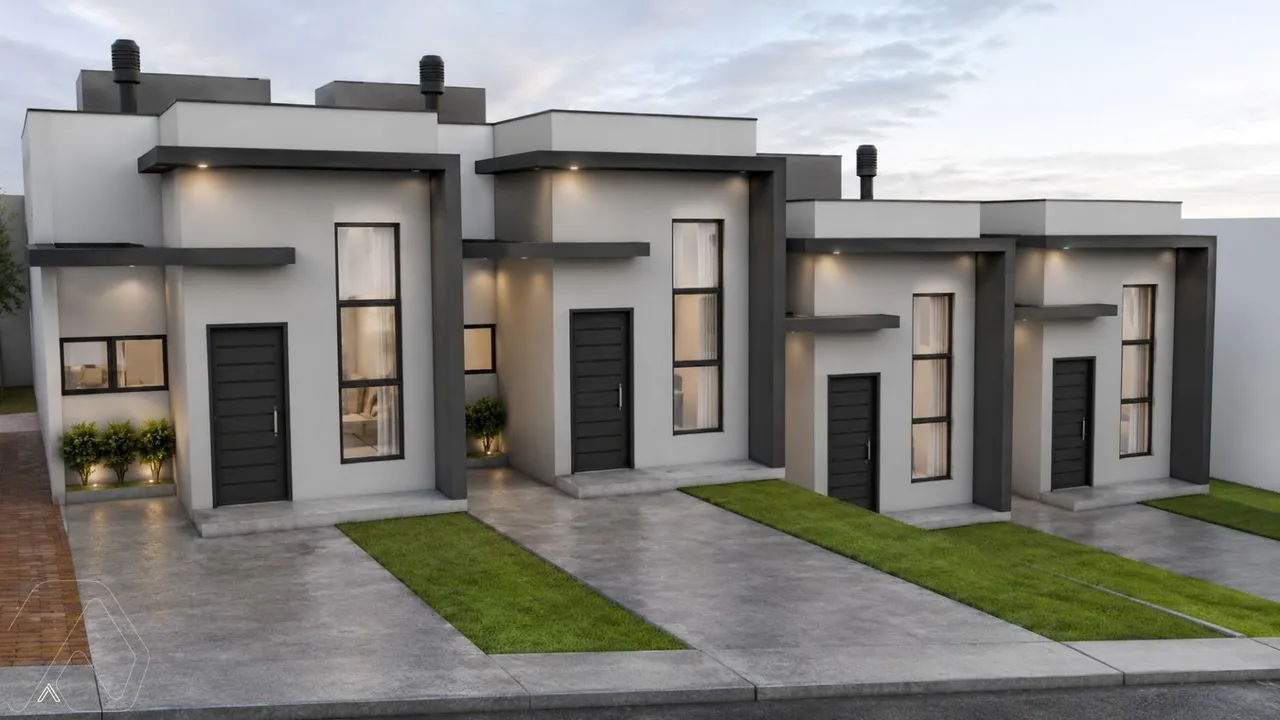 Casa geminada com 2 dormitórios, foto 1