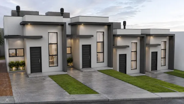 Casa geminada com 2 dormitórios