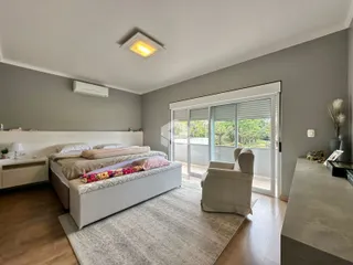 Quarto com vista para o exterior em Lajeado, Brasil.