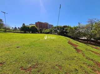 Campo gramado em Lajeado, Brasil.