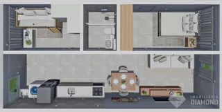 Casa geminada com 2 dormitórios, foto 4