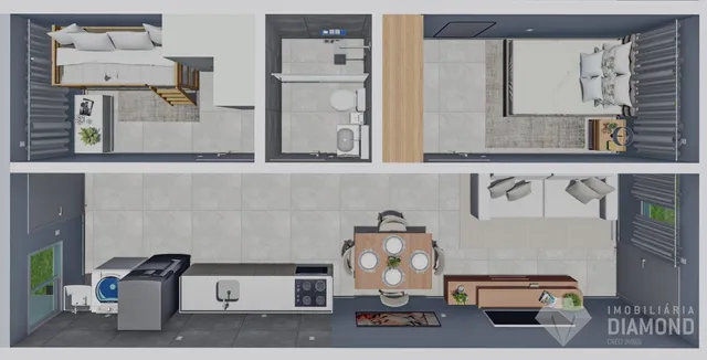 Casa geminada com 2 dormitórios, foto 4