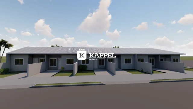 Casa geminada com 2 dormitórios