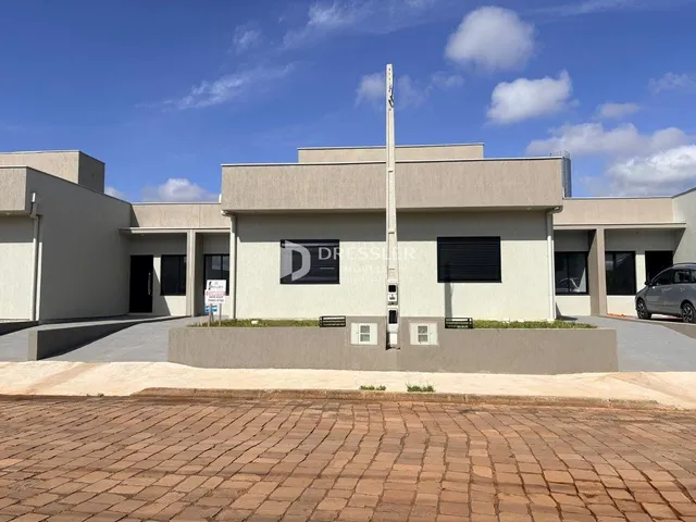 Fachada de um imóvel em Lajeado, Brasil.
