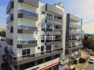 Fachada de um prédio residencial em Lajeado, Brasil.