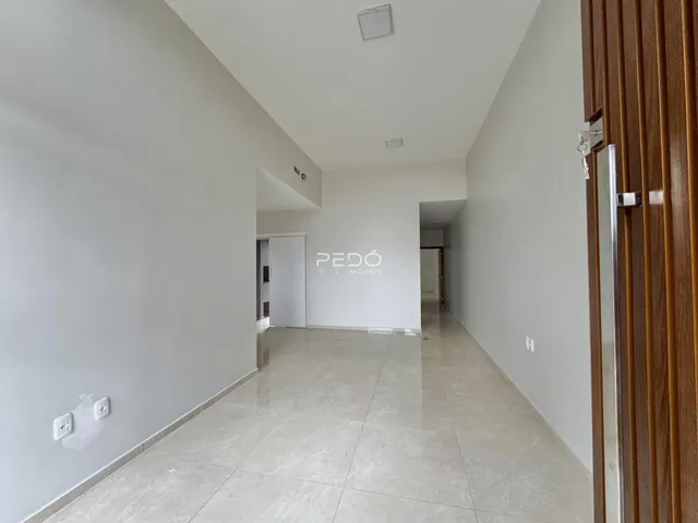 Corredor interno de uma residência em Lajeado, Brasil.