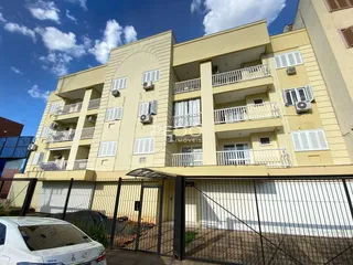 Fachada de um prédio residencial em Lajeado, Brasil.