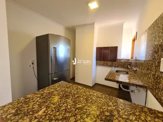 A cozinha de uma propriedade em Lajeado, Brasil.