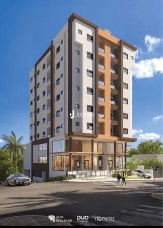 Fachada de um prédio residencial em Lajeado, Brasil.