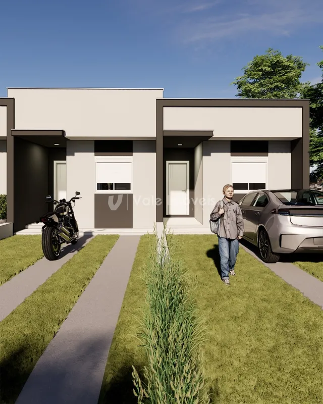 Casa geminada com 2 dormitórios, foto 2
