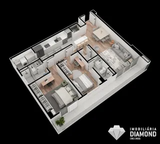 Apartamento com 2 dormitórios, foto 3