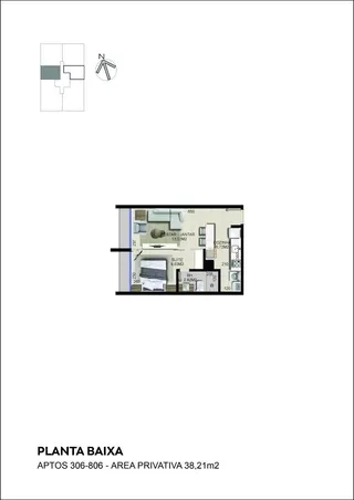 Kitnet, foto 7