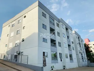 Fachada de um prédio residencial em Lajeado, Brasil.