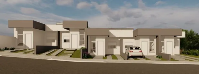 Casa geminada com 2 dormitórios