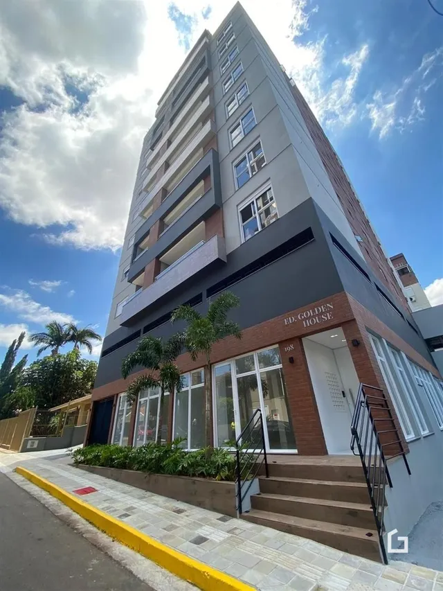 Fachada de um prédio residencial em Lajeado, Brasil.