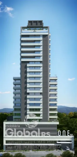 Fachada de um prédio residencial em Lajeado, Brasil.