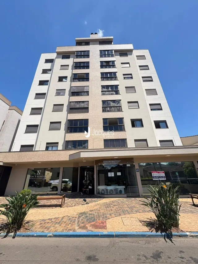 Fachada de um prédio residencial em Lajeado, Brasil.