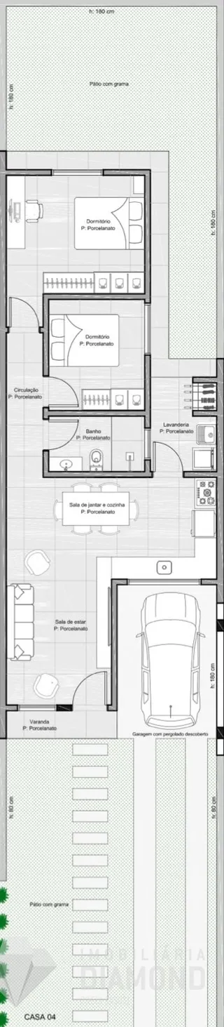 Casa geminada com 2 dormitórios, foto 4