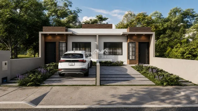 Casa geminada com 2 dormitórios