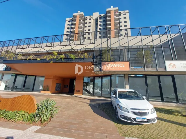 Fachada de um edifício residencial em Lajeado, Brasil.