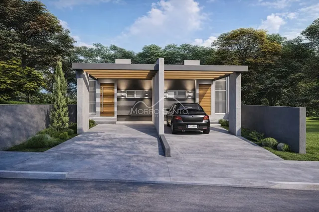Casa geminada com 2 dormitórios
