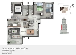 Apartamento com 3 dormitórios, foto 19