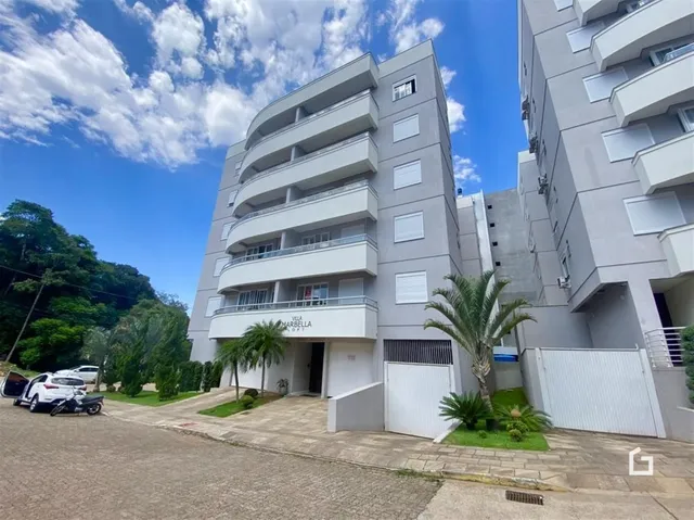 Fachada de um prédio residencial em Lajeado, Brasil.
