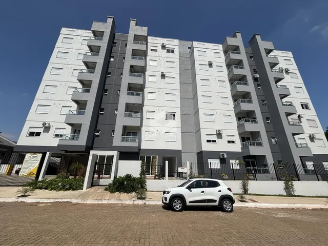 Fachada de um prédio residencial em Lajeado, Brasil.