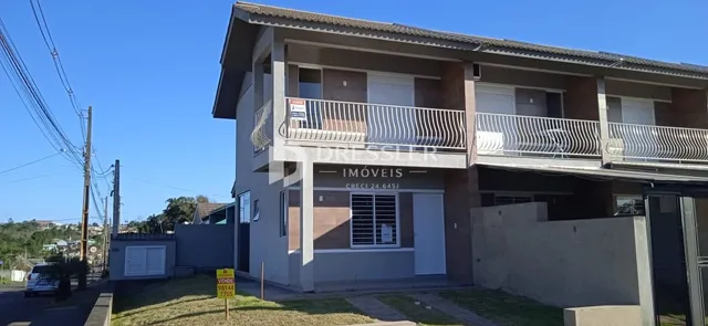 Fachada de uma residência em Lajeado, Brasil.