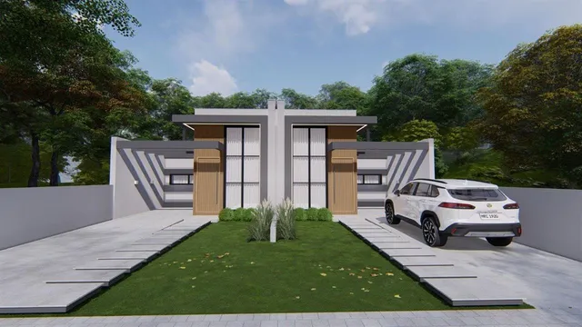 Casa geminada com 3 dormitórios